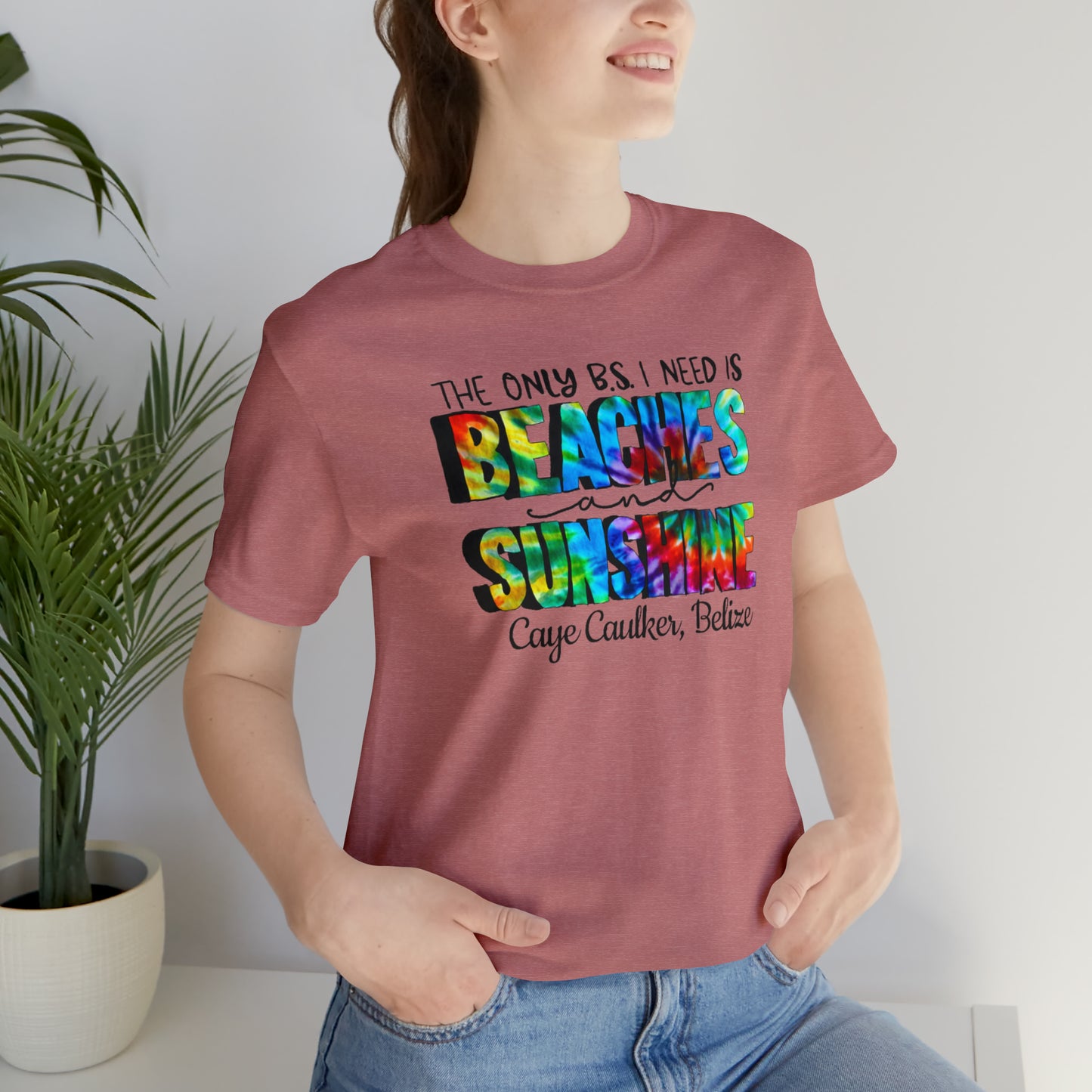Unisex Beaches and Sunshine Short Sleeve Tee