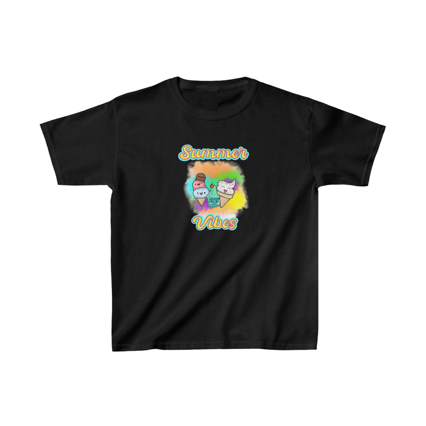 Kids Summer Vibes Heavy Cotton™ Tee