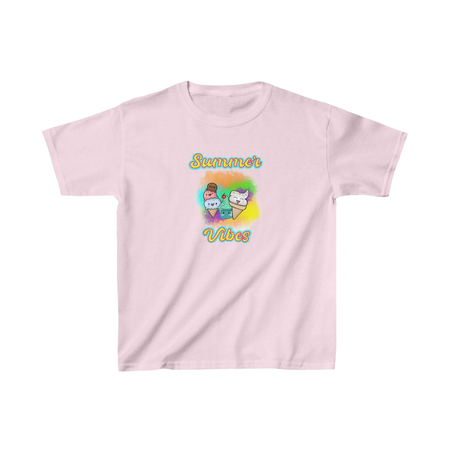 Kids Summer Vibes Heavy Cotton™ Tee