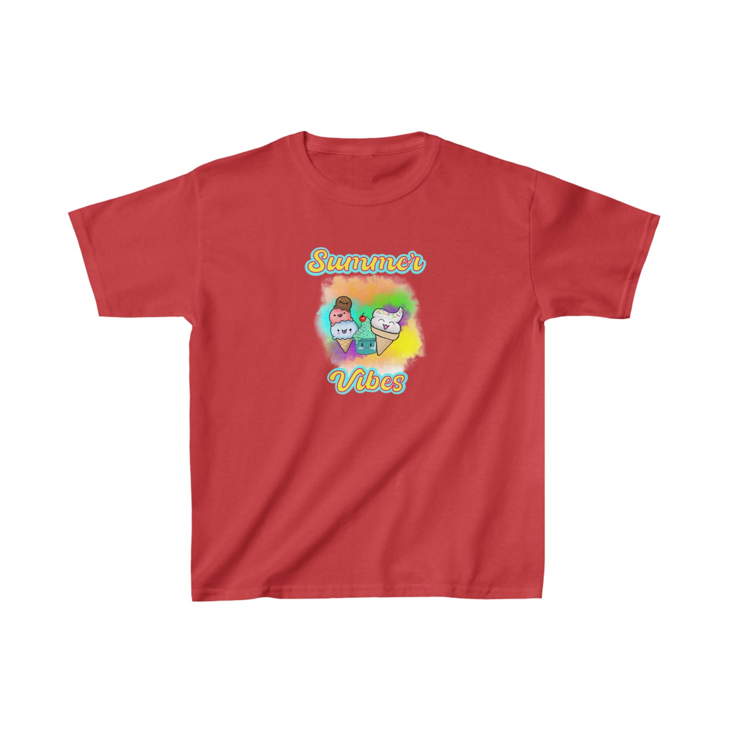Kids Summer Vibes Heavy Cotton™ Tee