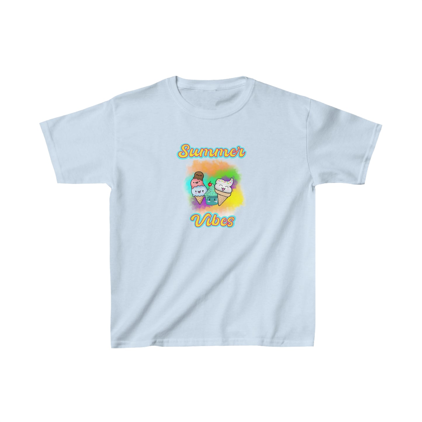 Kids Summer Vibes Heavy Cotton™ Tee