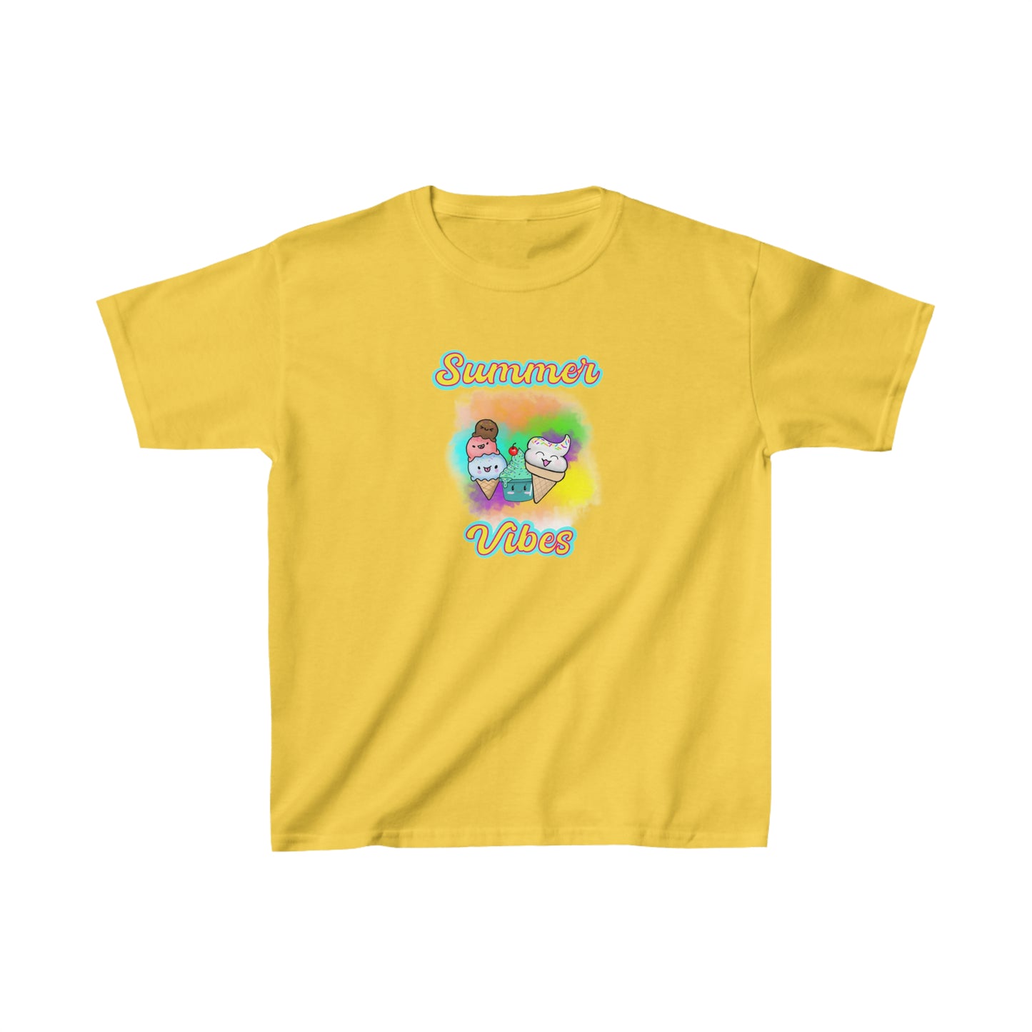 Kids Summer Vibes Heavy Cotton™ Tee
