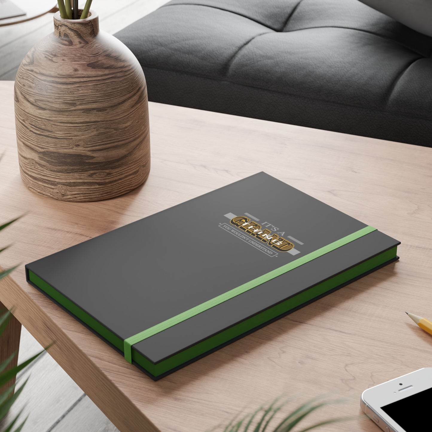 Grand Life Color Contrast Notebook - Ruled