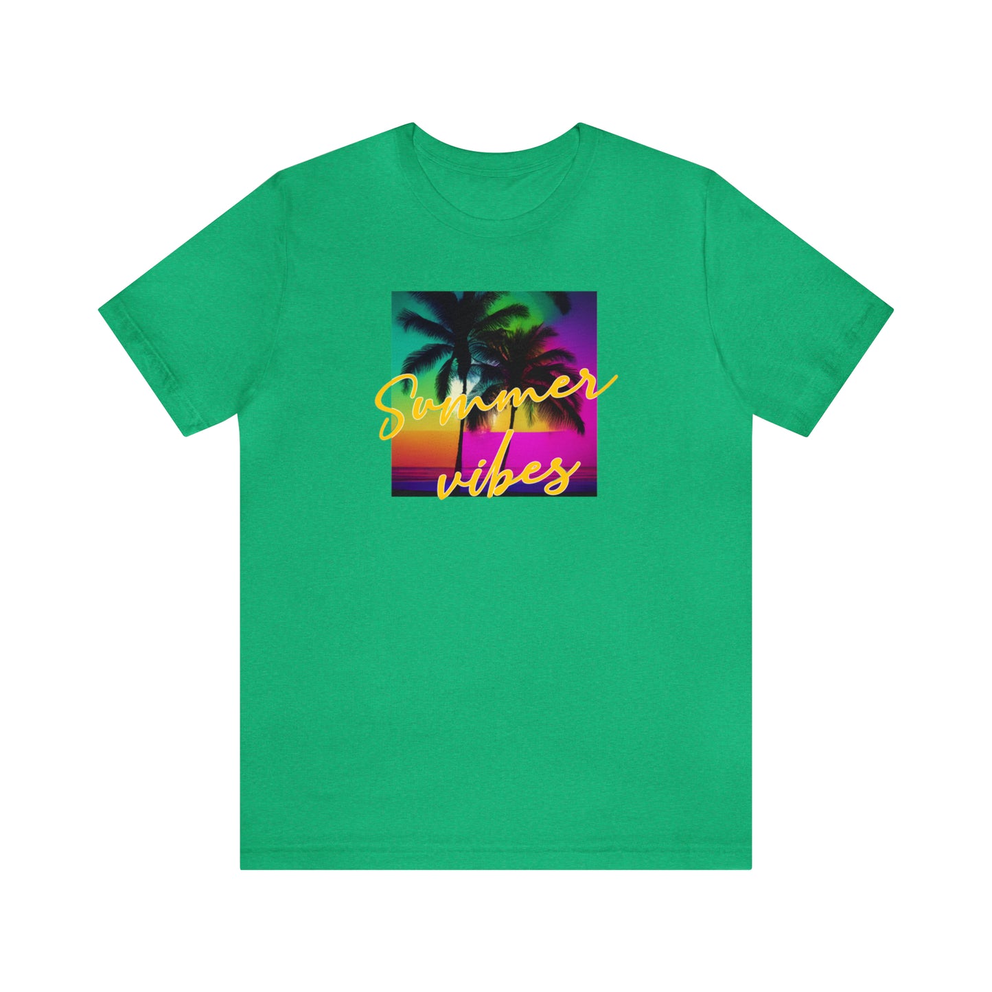 Summer Color Unisex Jersey Short Sleeve Tee