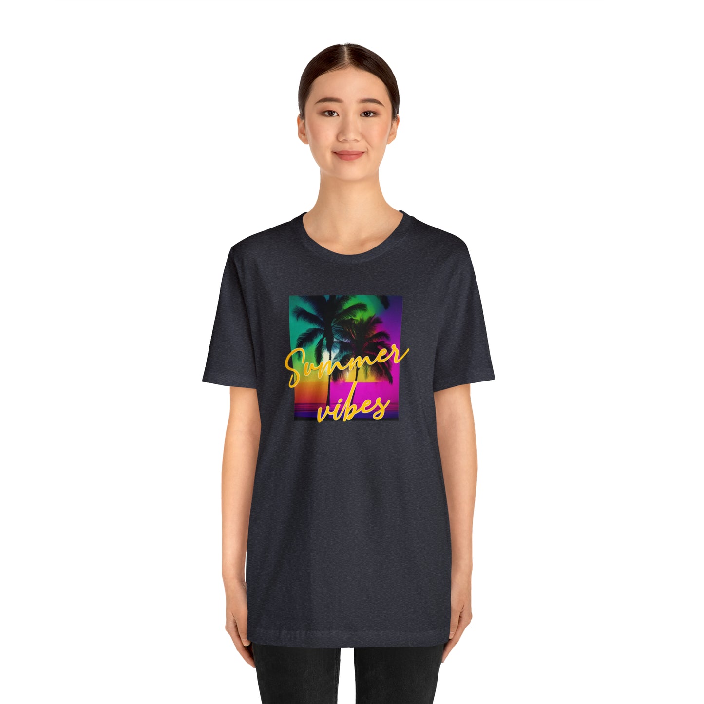 Summer Color Unisex Jersey Short Sleeve Tee
