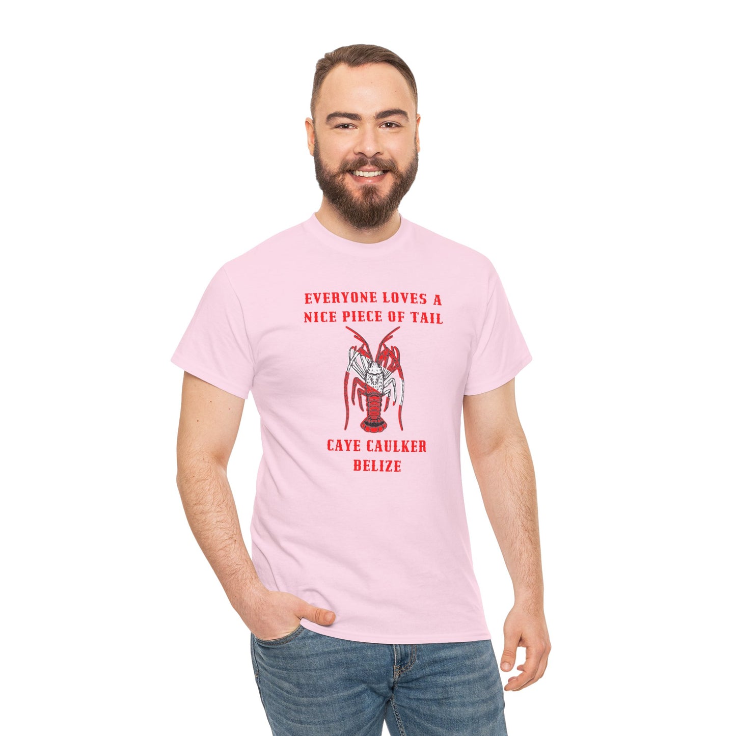Likes me some tail Unisex Heavy Cotton Tee