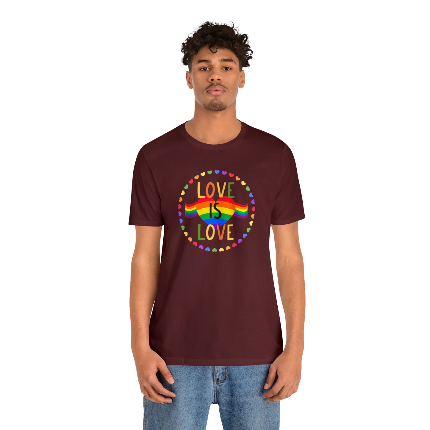 Love Unisex Jersey Short Sleeve Tee
