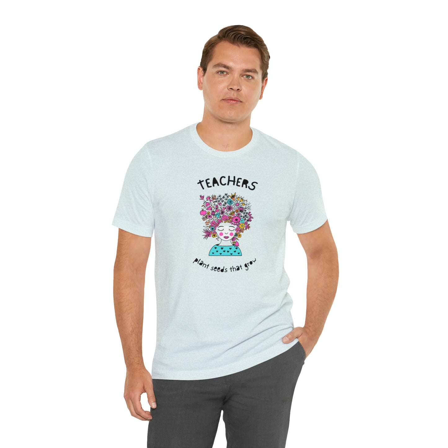 Plant seeds Unisex Jersey Short Sleeve Tee