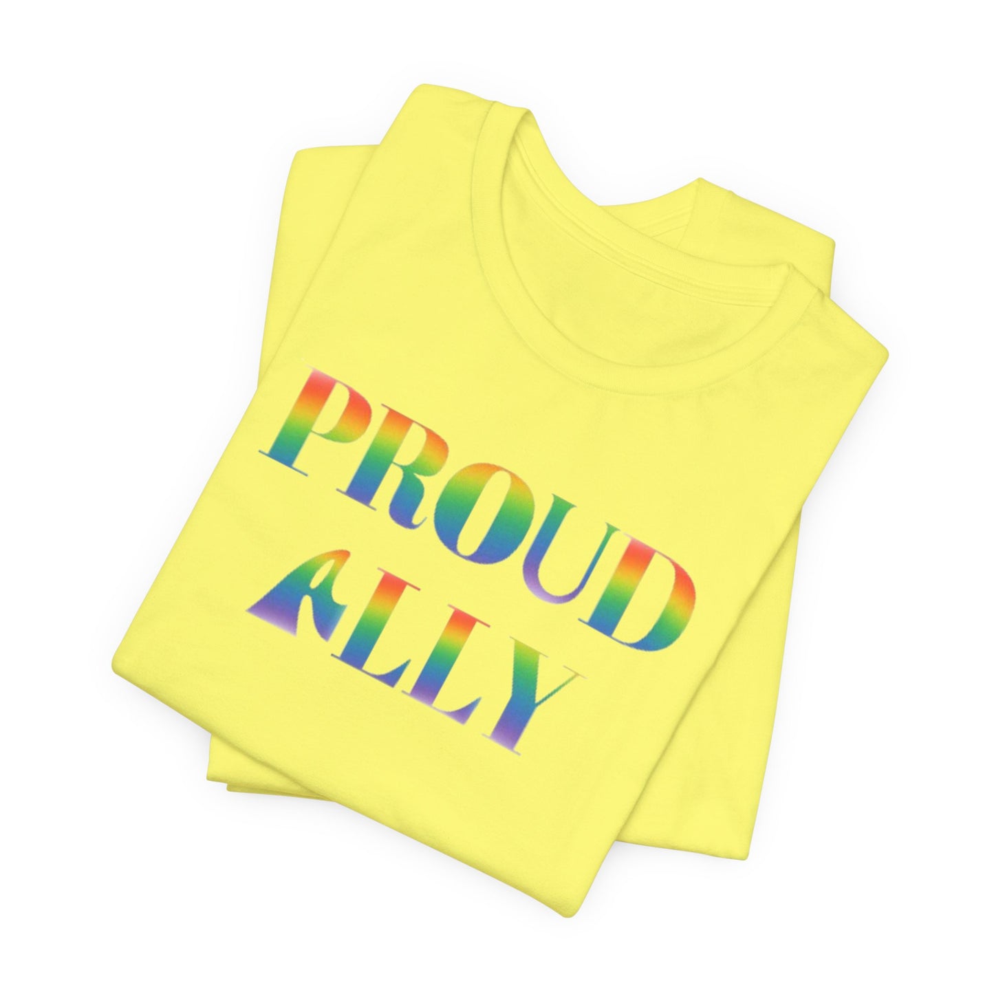 Proud Ally Unisex Jersey Short Sleeve Tee