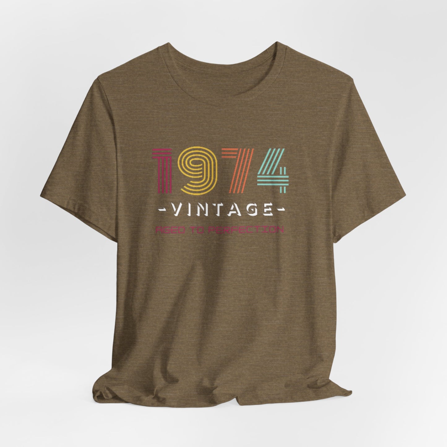 1974 Unisex Jersey Short Sleeve Tee