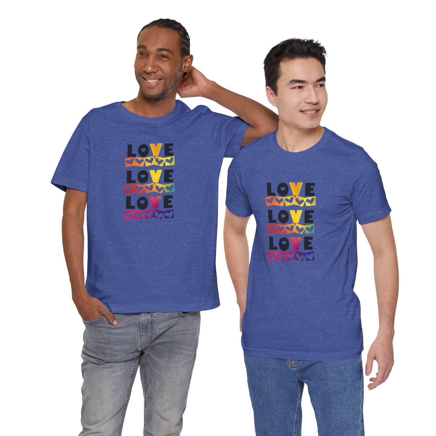 Love love love Unisex Jersey Short Sleeve Tee