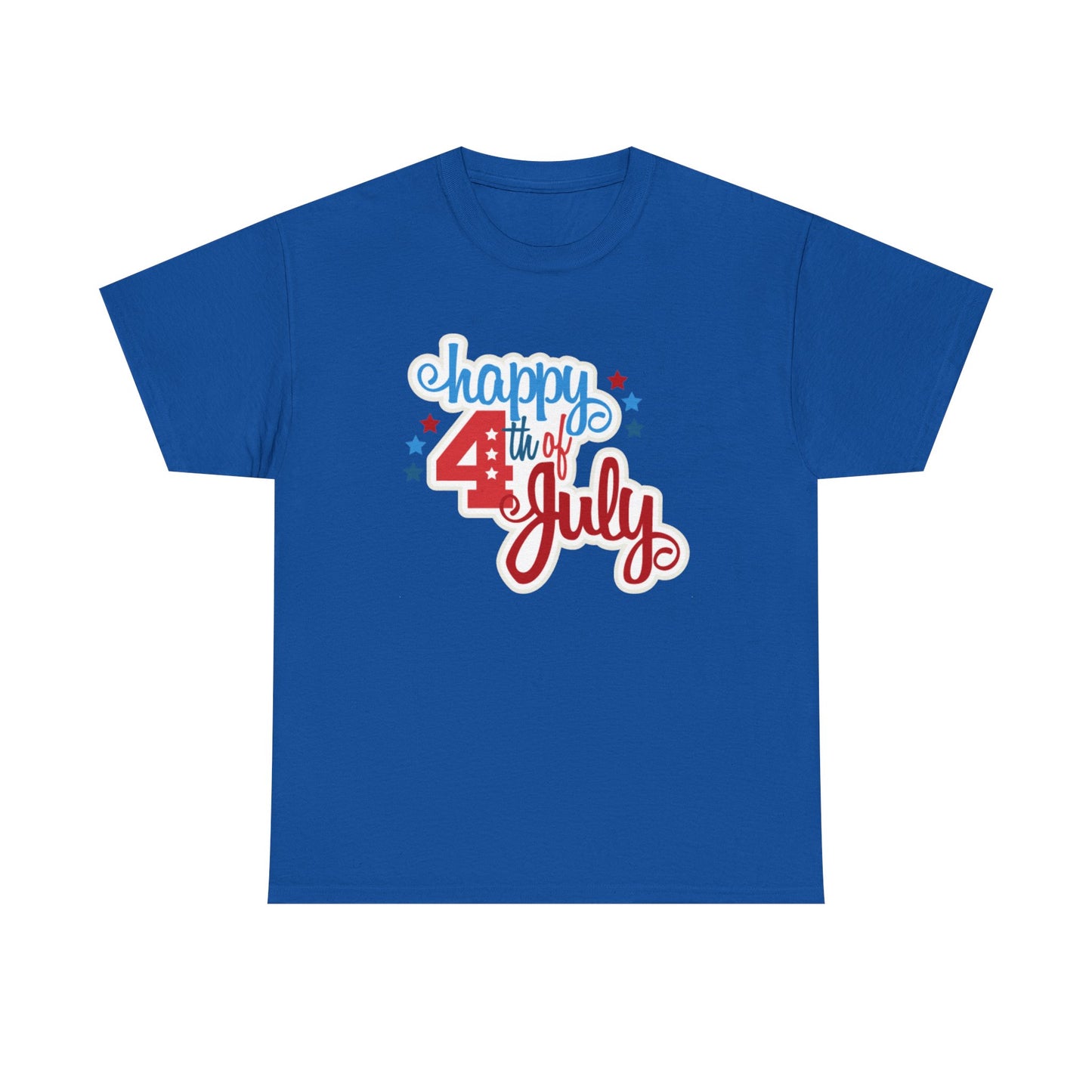 Happy 4th Unisex Heavy Cotton Tee