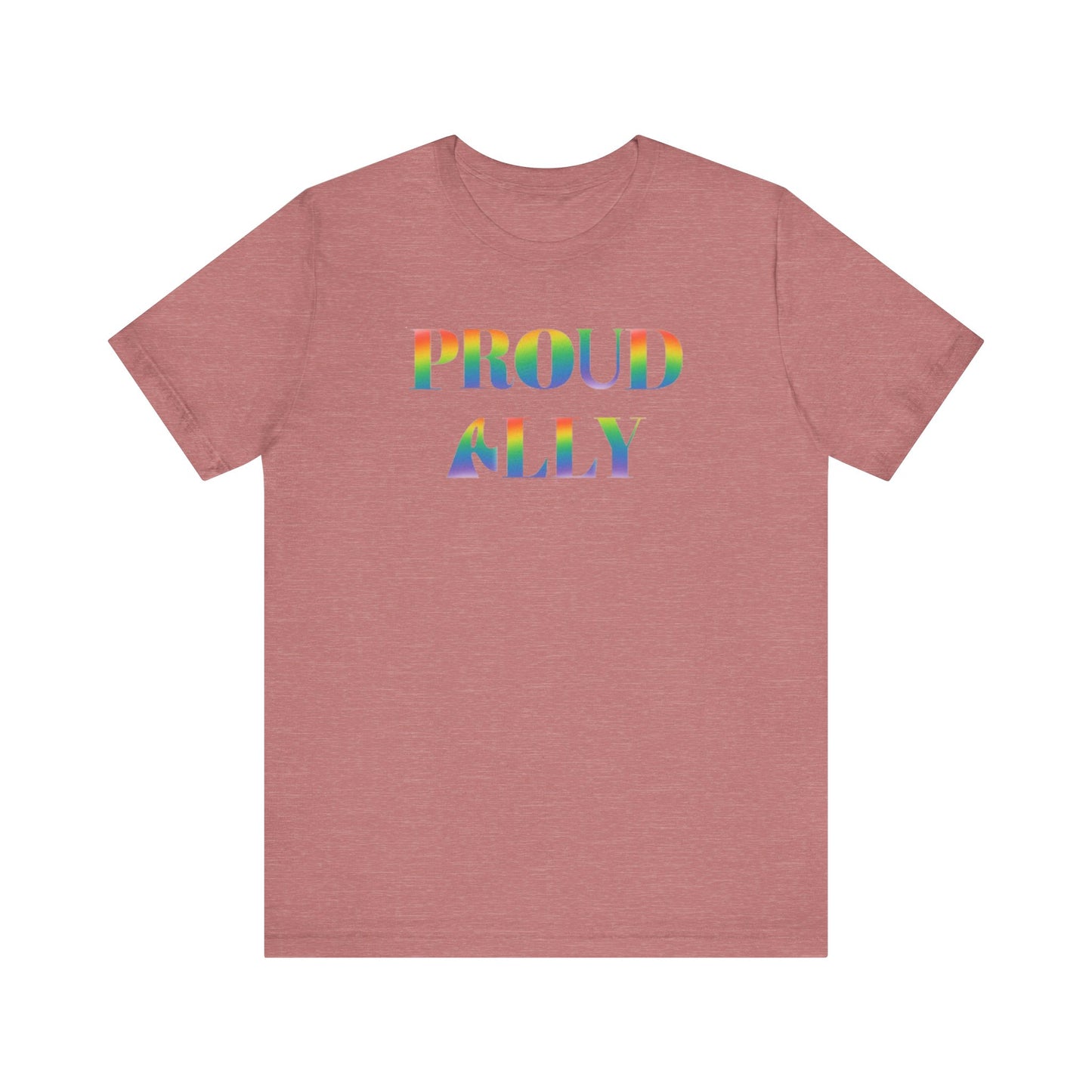 Proud Ally Unisex Jersey Short Sleeve Tee