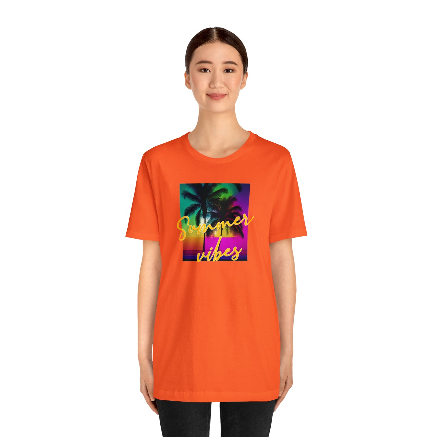 Summer Color Unisex Jersey Short Sleeve Tee