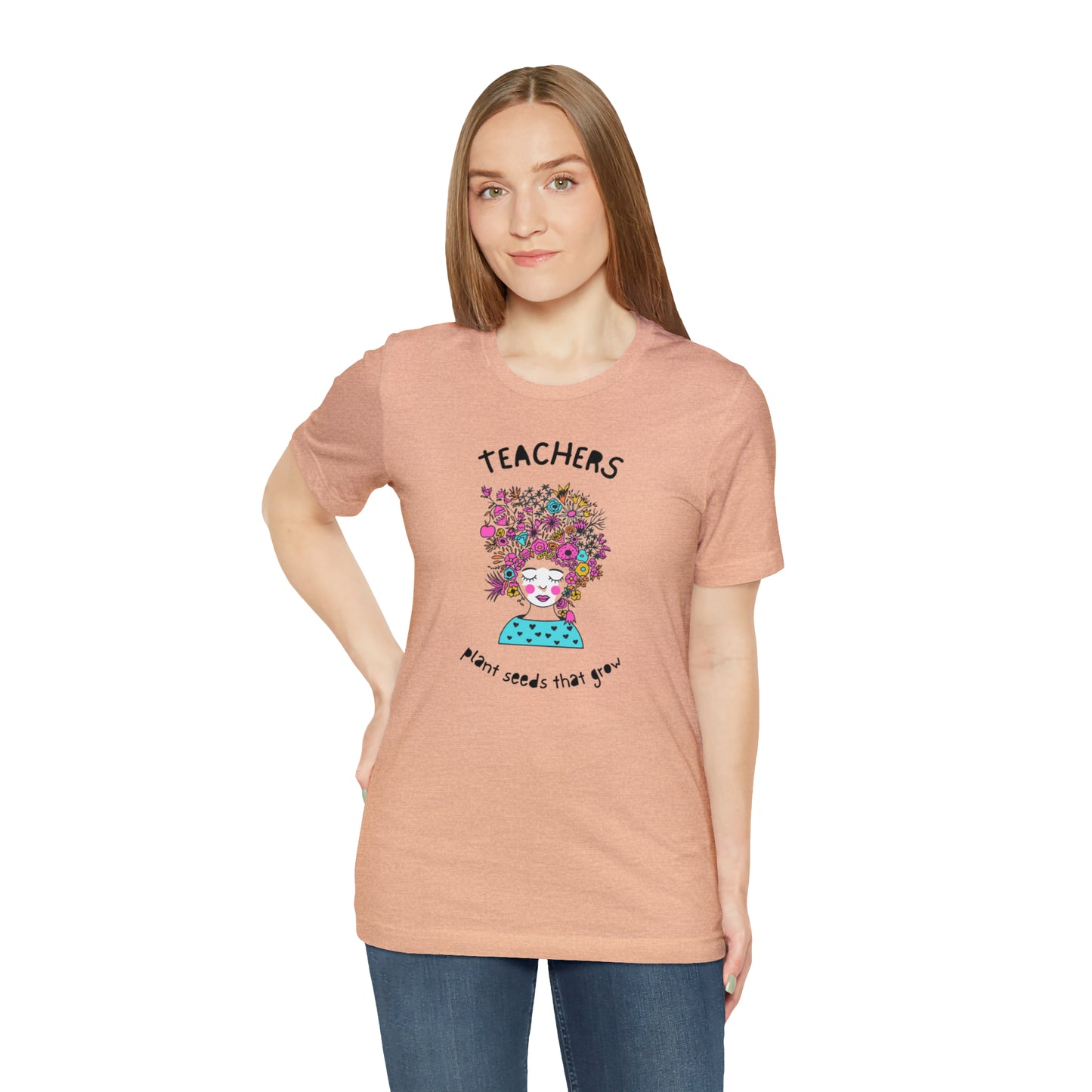 Plant seeds Unisex Jersey Short Sleeve Tee