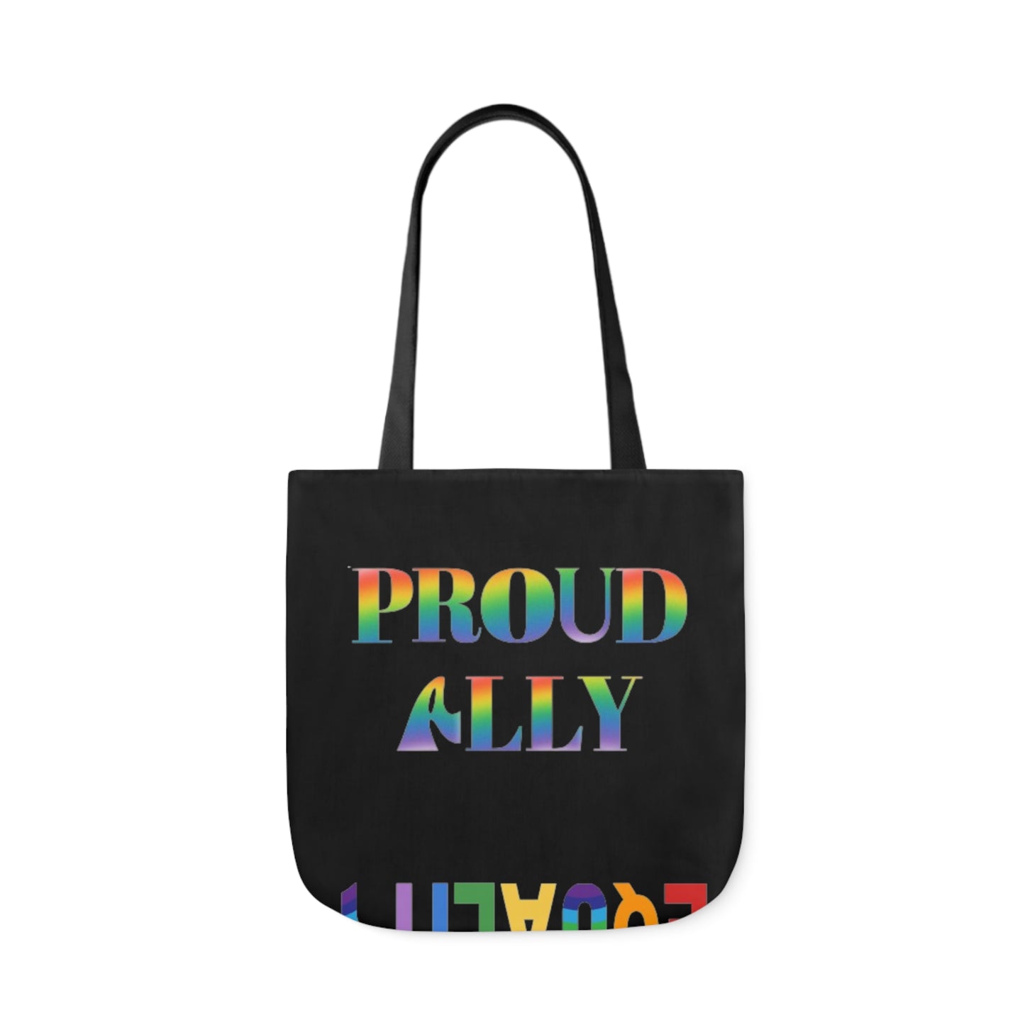 Proud Ally Canvas Tote Bag, 5-Color Straps