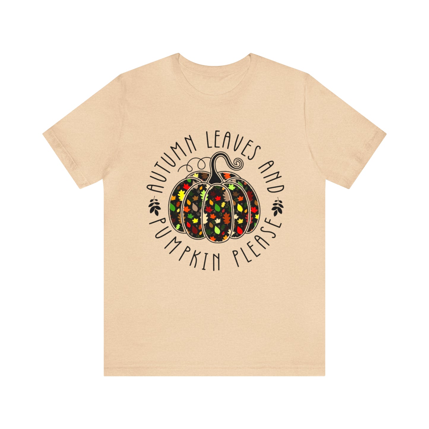 Autumn leaves Unisex Jersey Short Sleeve Tee