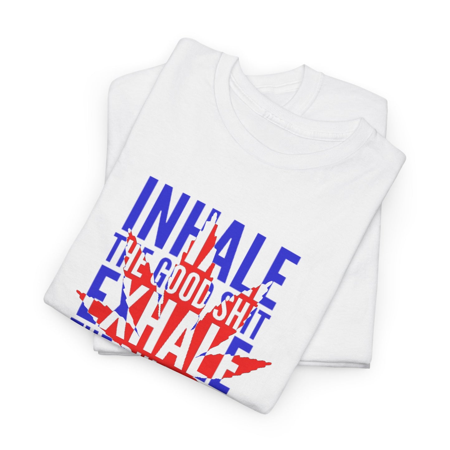 Inhale/ exhale Unisex Heavy Cotton Tee