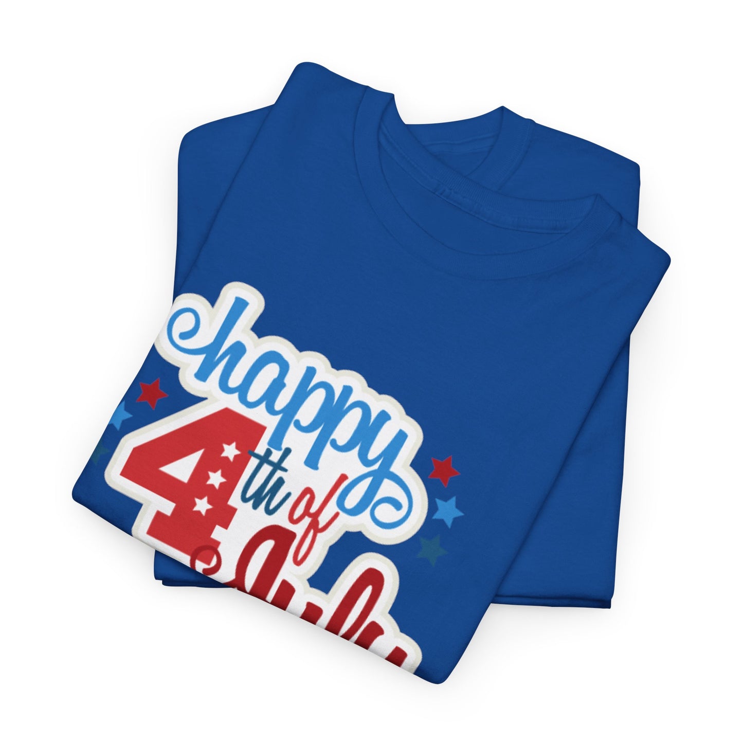Happy 4th Unisex Heavy Cotton Tee