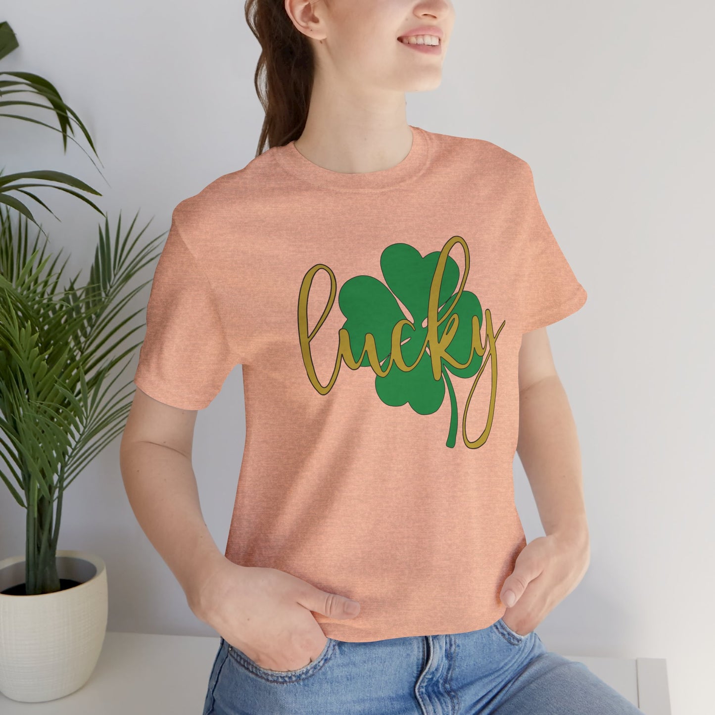 lucky gold Short Sleeve Tee