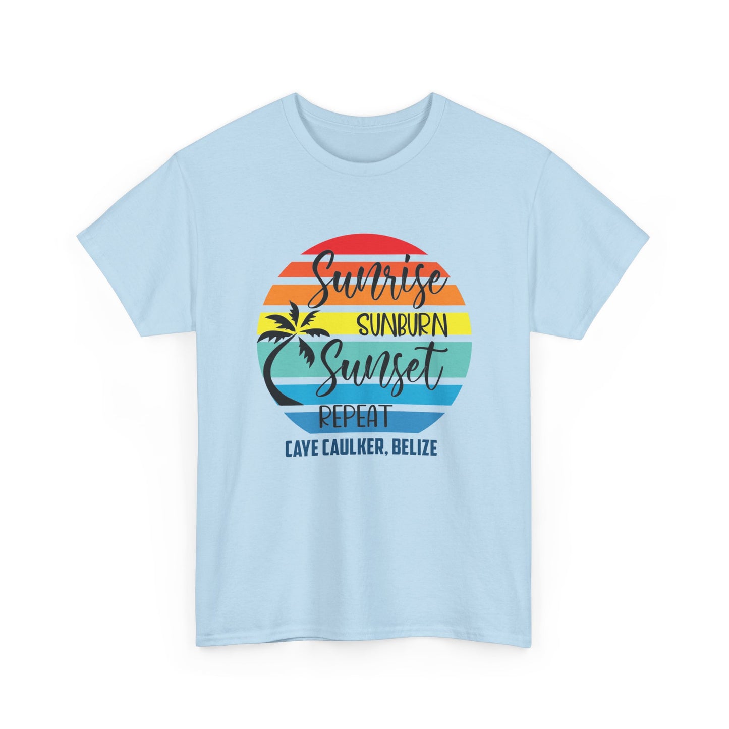 Sunrise Sunset Tropical Tee CC Belize