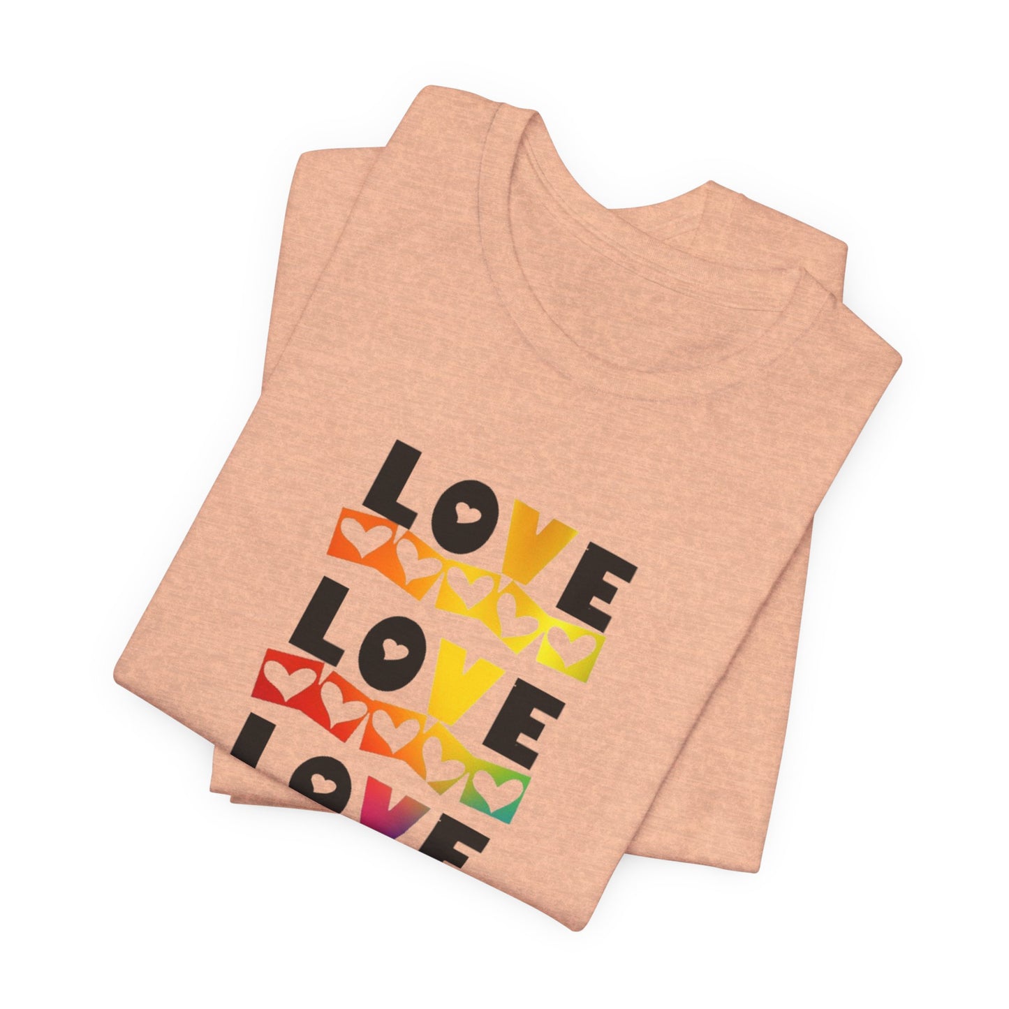Love love love Unisex Jersey Short Sleeve Tee