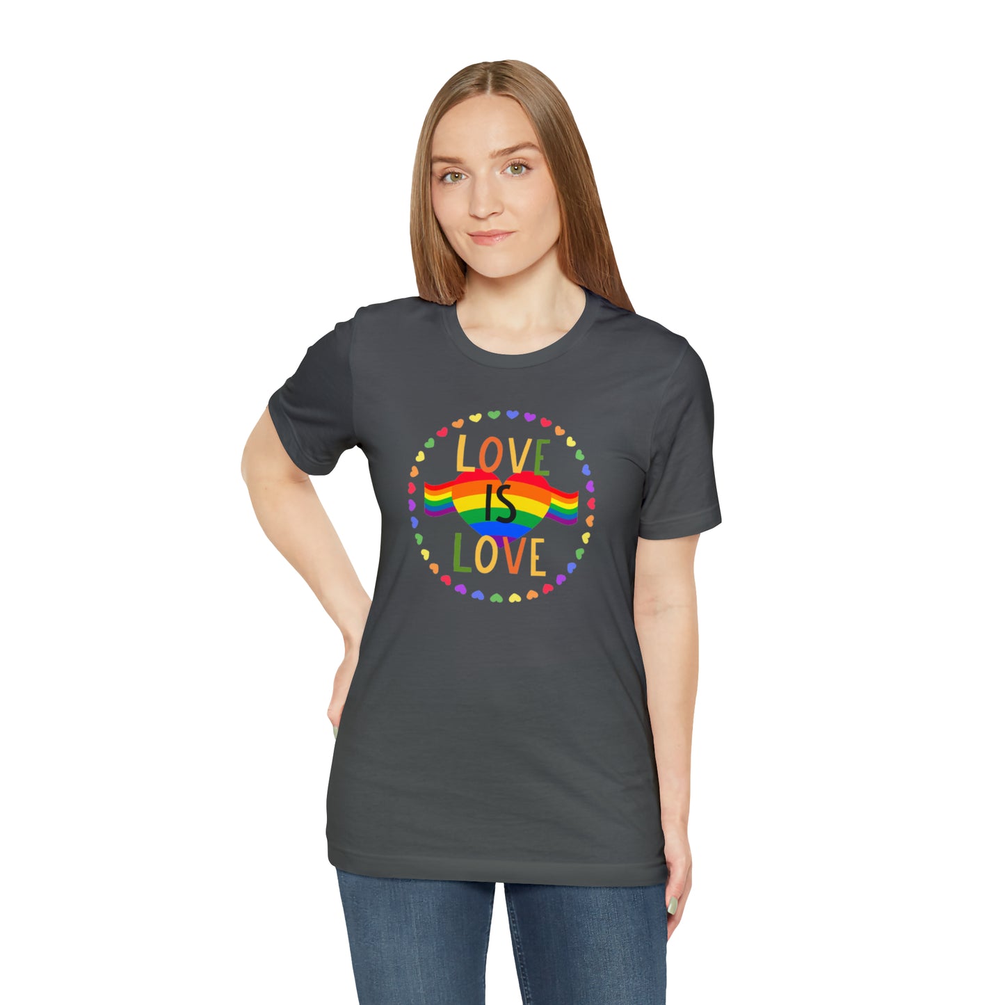 Love Unisex Jersey Short Sleeve Tee