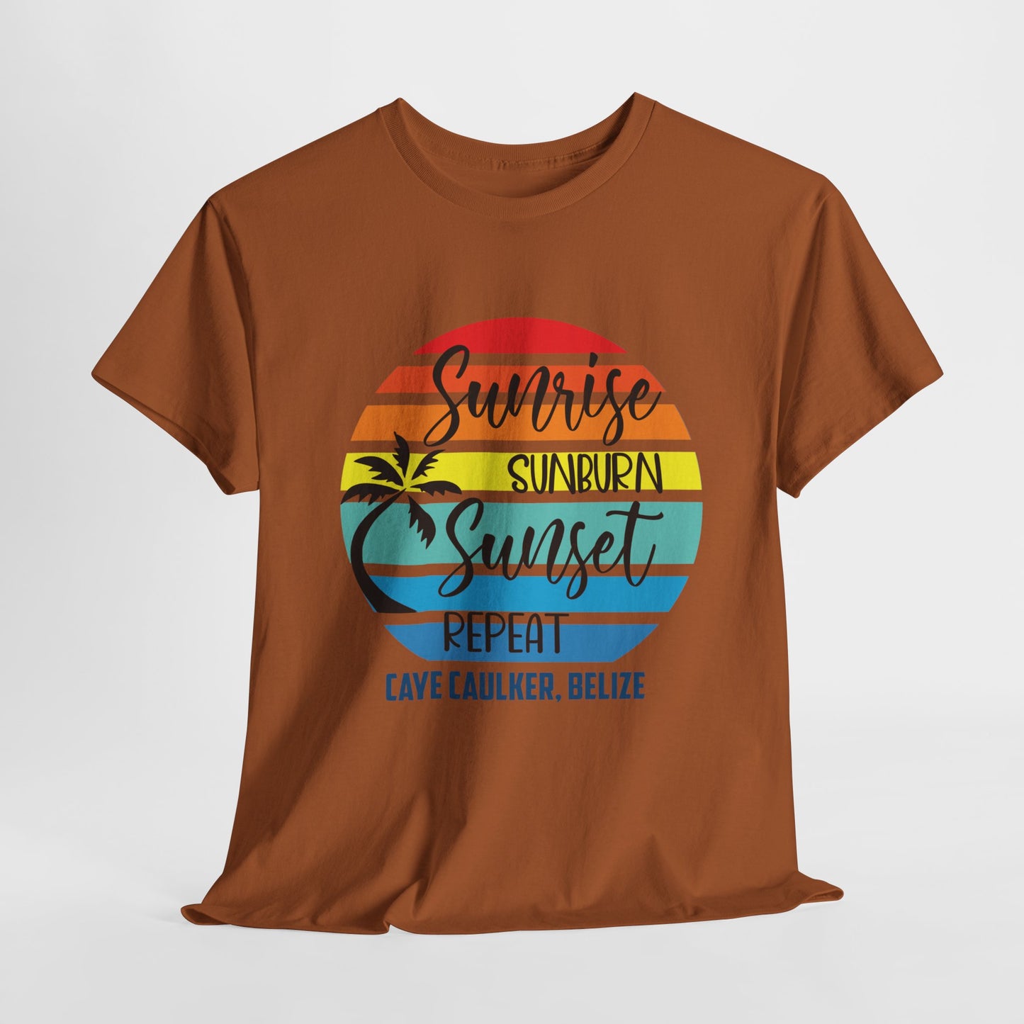Sunrise Sunset Tropical Tee CC Belize
