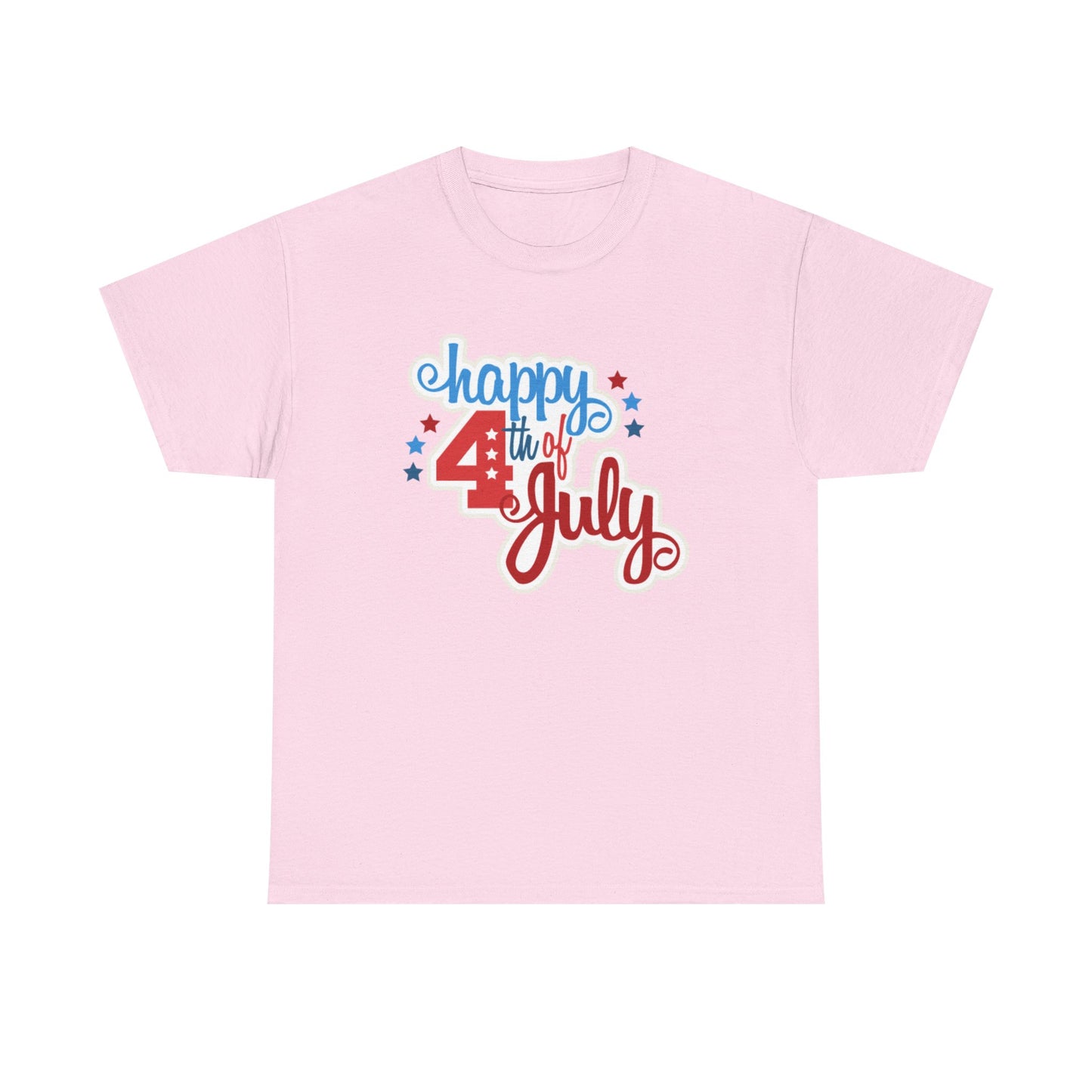 Happy 4th Unisex Heavy Cotton Tee