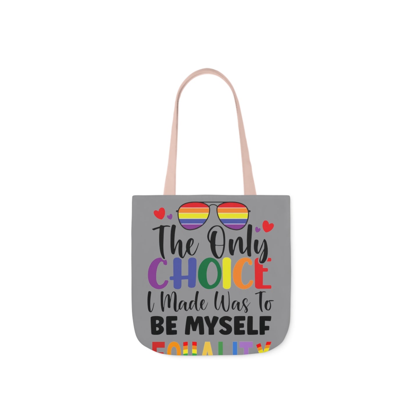 Pride Bag double sided  Canvas Tote Bag, 5-Color Straps