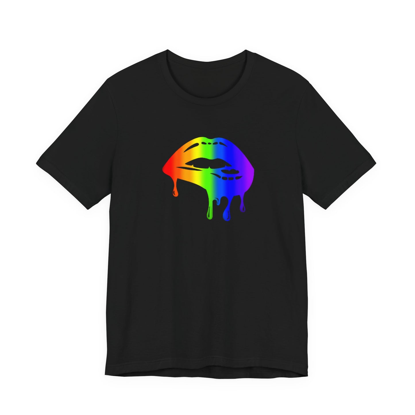 Pride lips Unisex Jersey Short Sleeve Tee