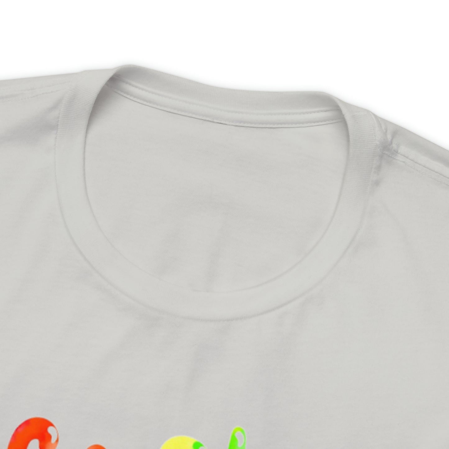 Go Slow Rainbow Unisex Jersey Short Sleeve Tee