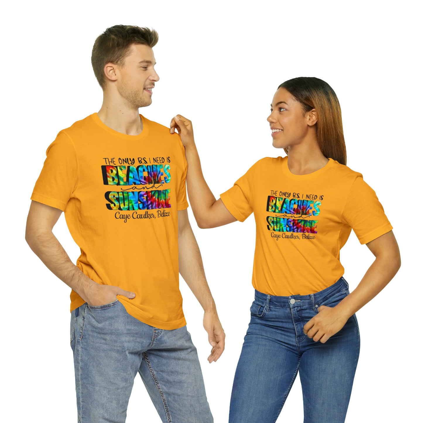 Unisex Beaches and Sunshine Short Sleeve Tee