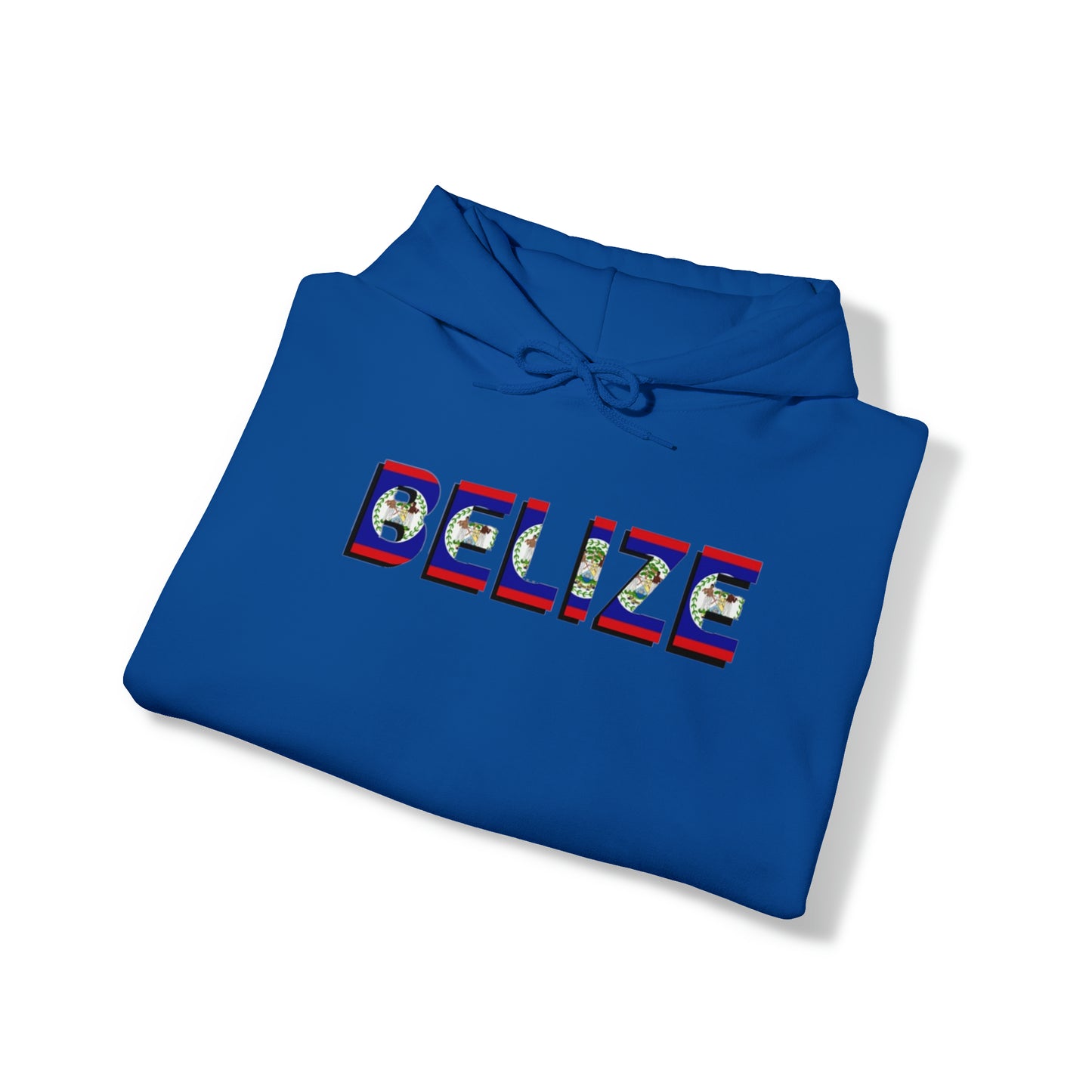 Belize flag Unisex Heavy Blend™ Hooded Sweatshirt