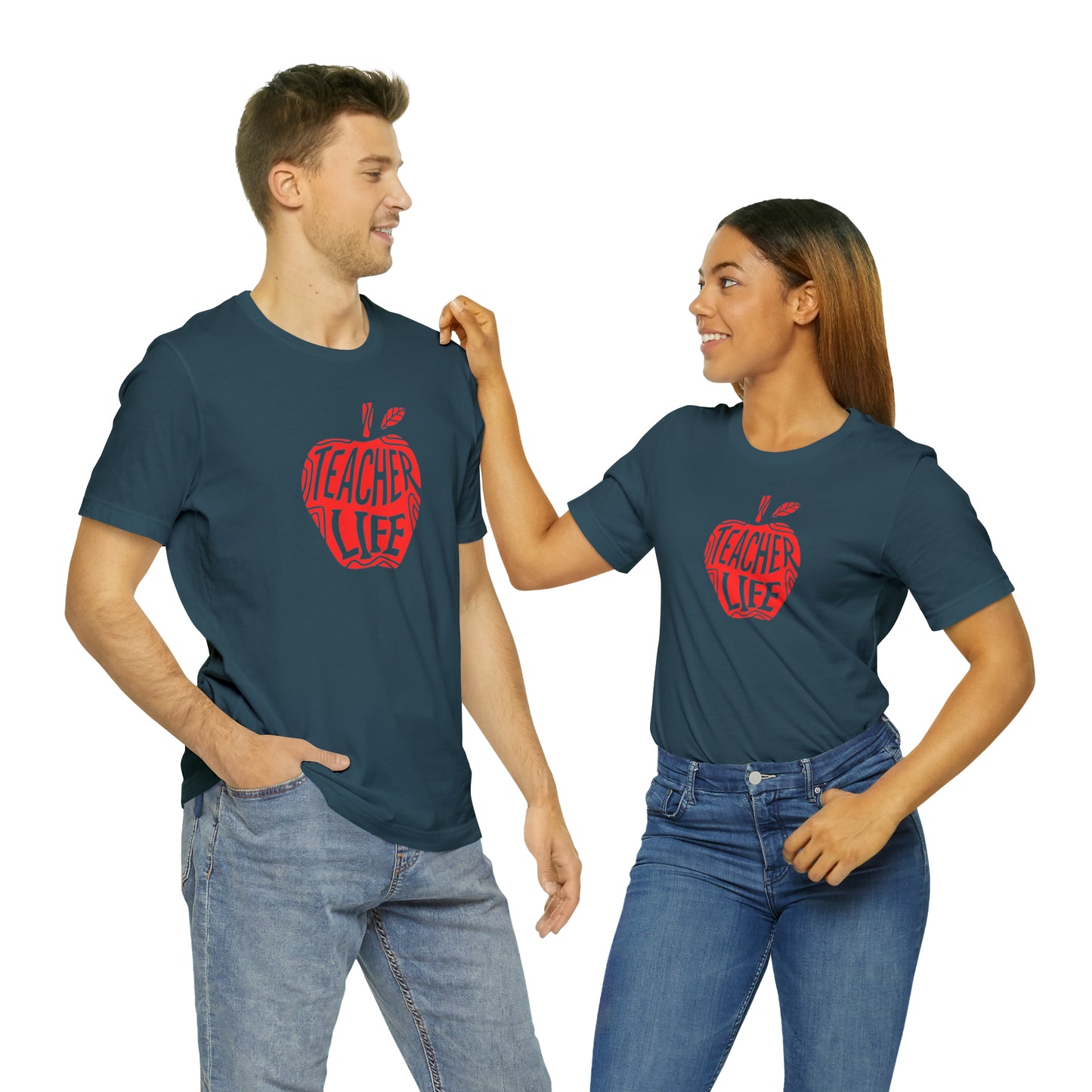 Apple a day Unisex Jersey Short Sleeve Tee