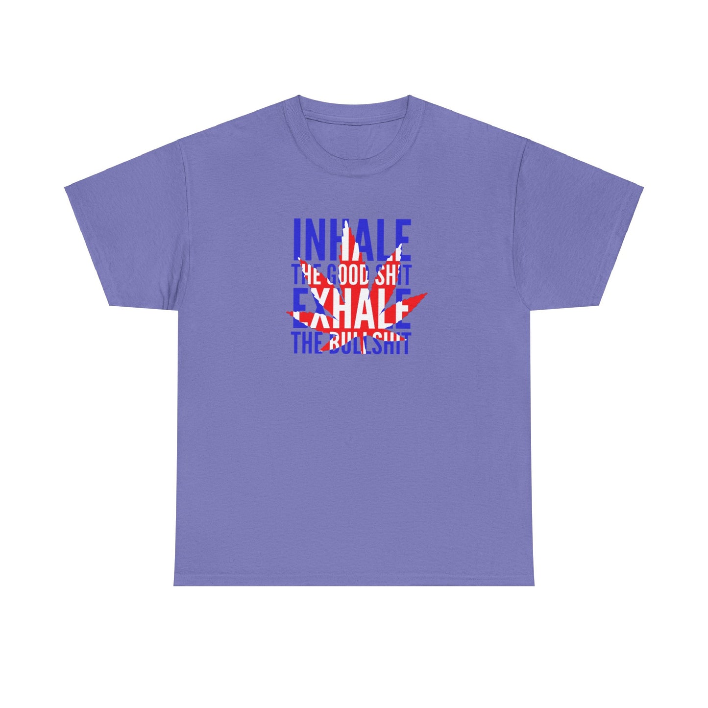 Inhale/ exhale Unisex Heavy Cotton Tee