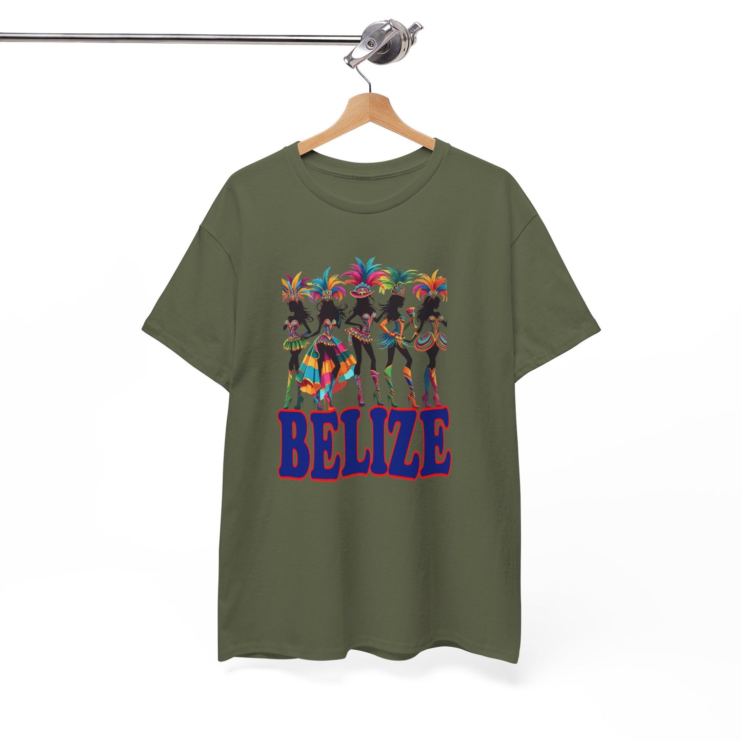 Belize Carnival Vibes Unisex Heavy Cotton Tee