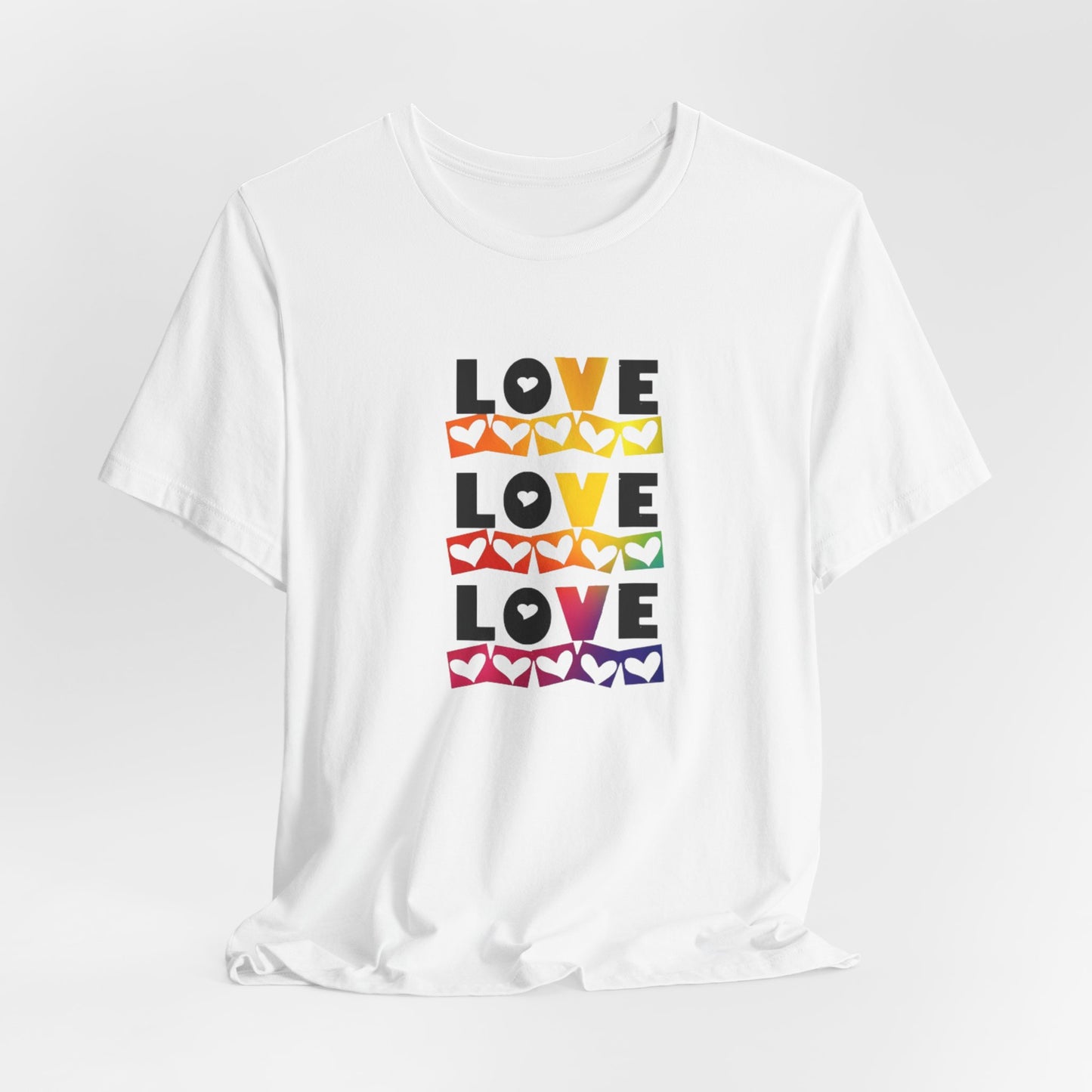 Love love love Unisex Jersey Short Sleeve Tee