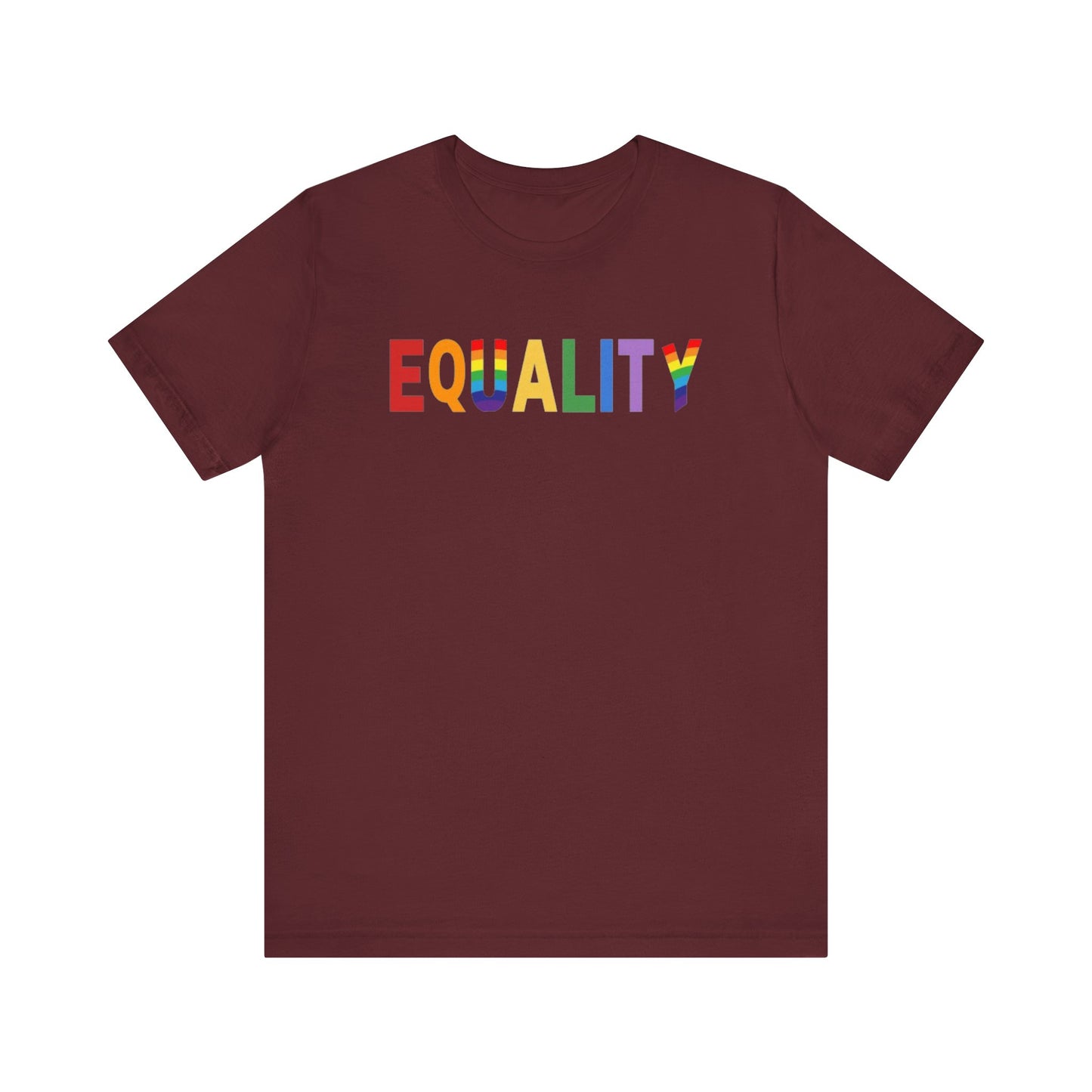 EQUALITY Unisex Jersey Short Sleeve Tee