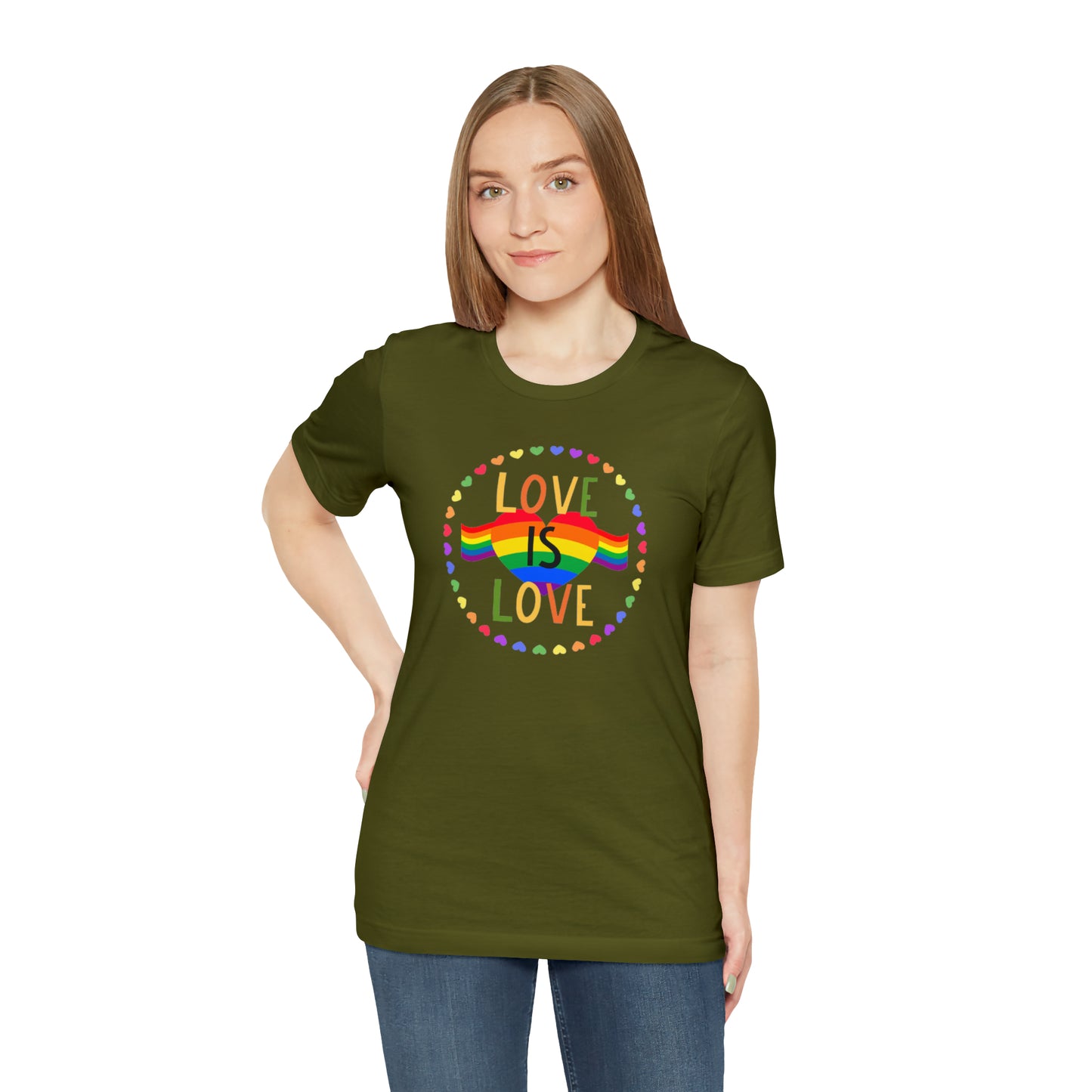 Love Unisex Jersey Short Sleeve Tee