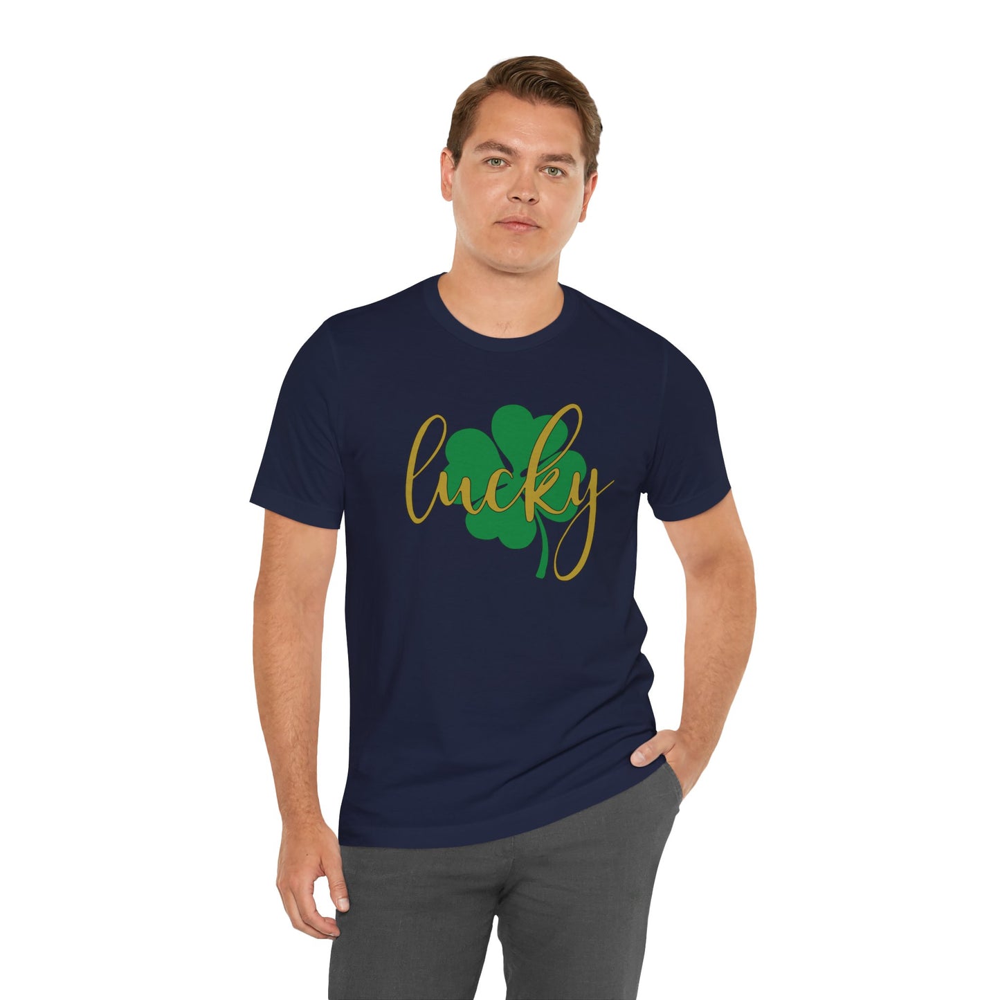 lucky gold Short Sleeve Tee