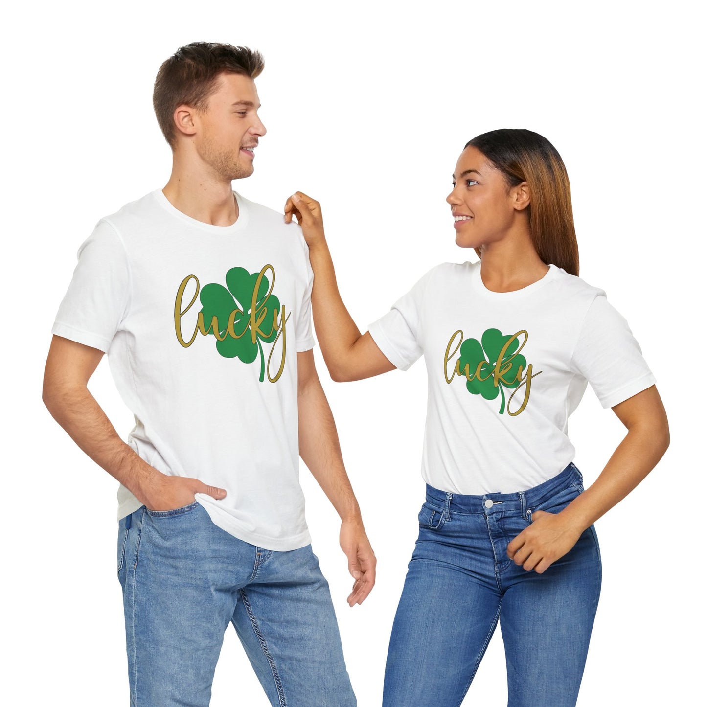 lucky gold Short Sleeve Tee