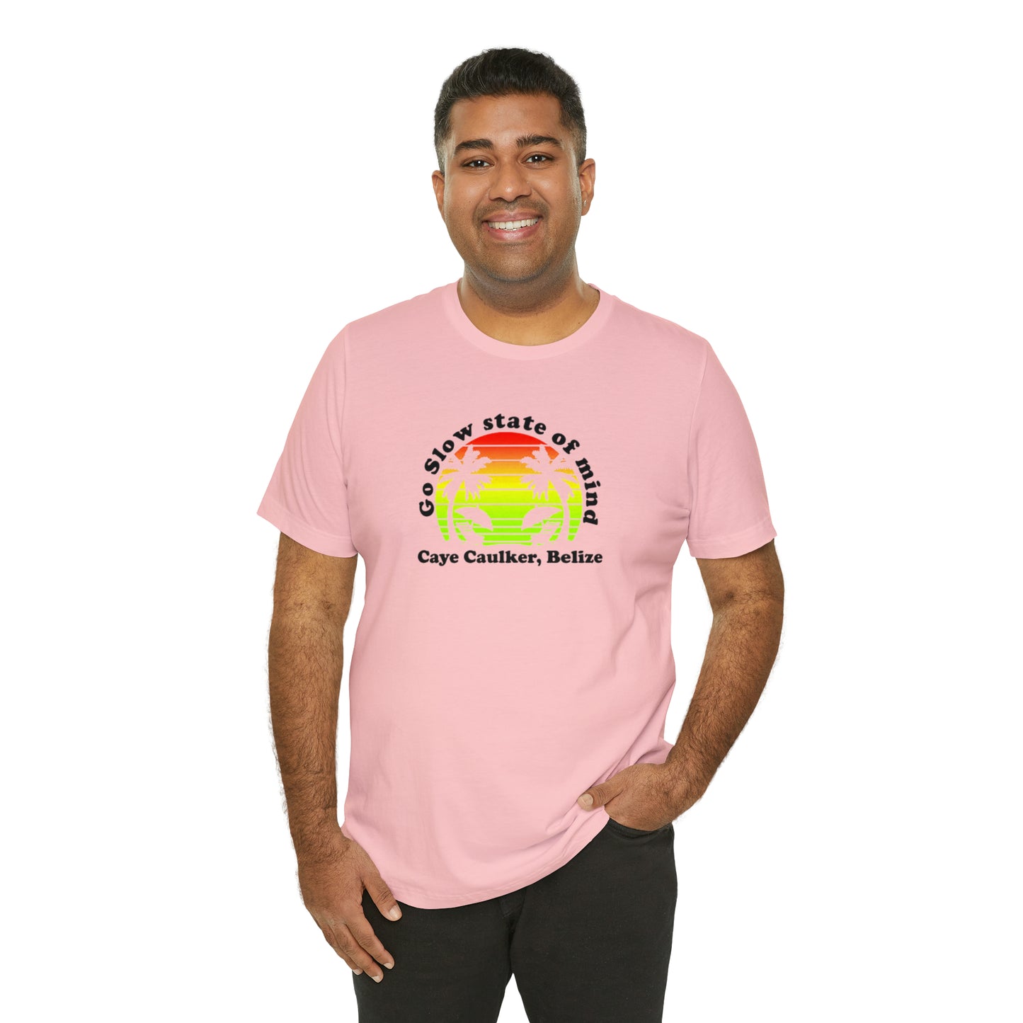 Unisex Go Slow State of mind Short Sleeve Tee
