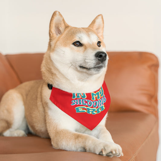 In My Shedding Era Pet Bandana Collar