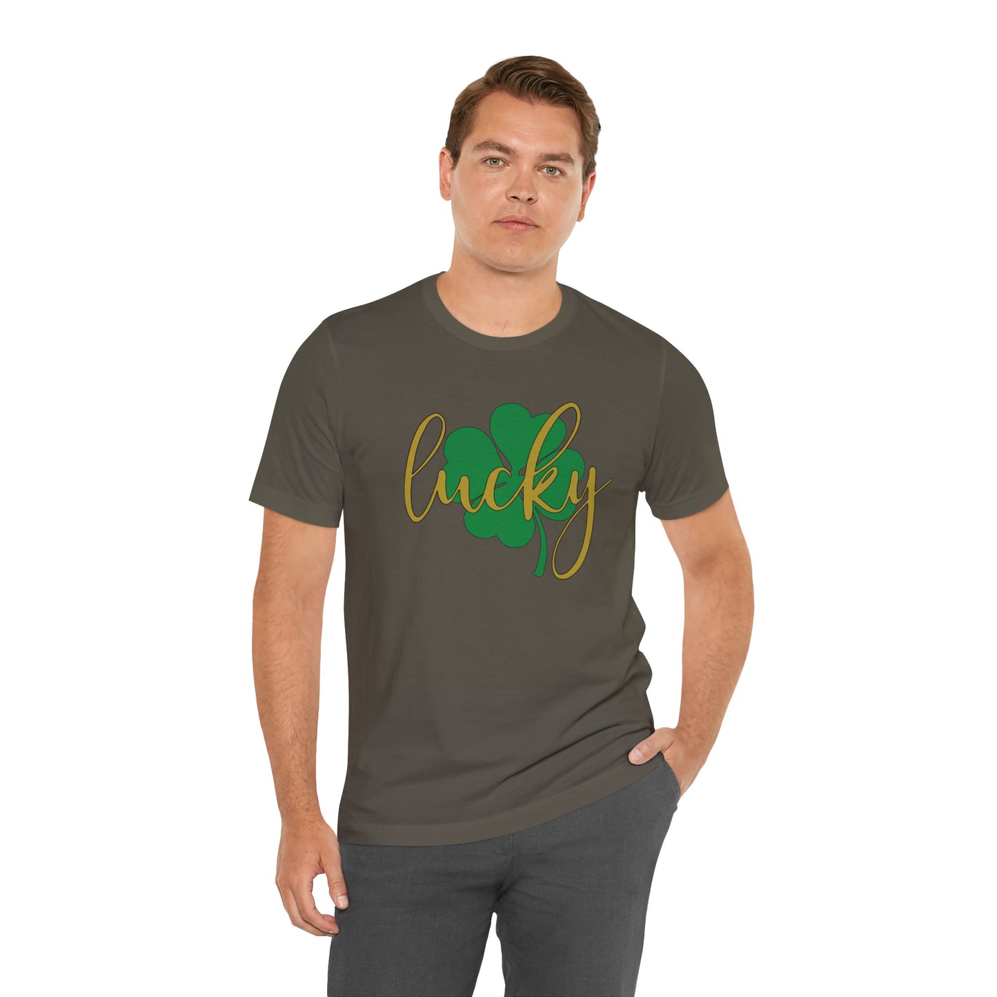 lucky gold Short Sleeve Tee