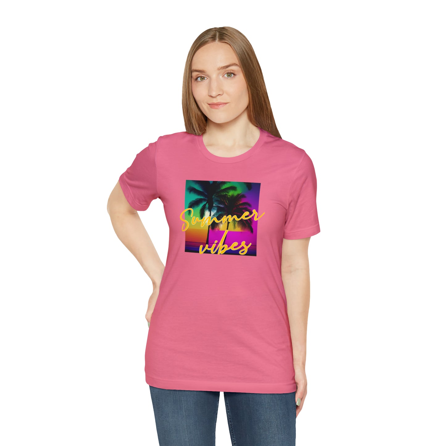 Summer Color Unisex Jersey Short Sleeve Tee