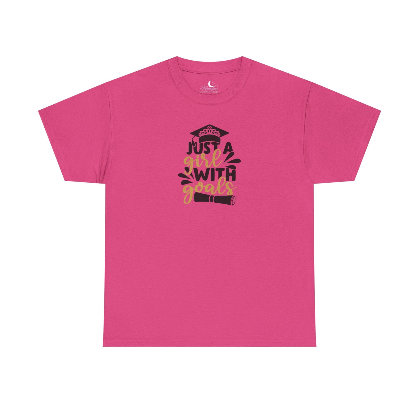 Girl with goals Unisex Heavy Cotton Tee - Senior Class Shirt