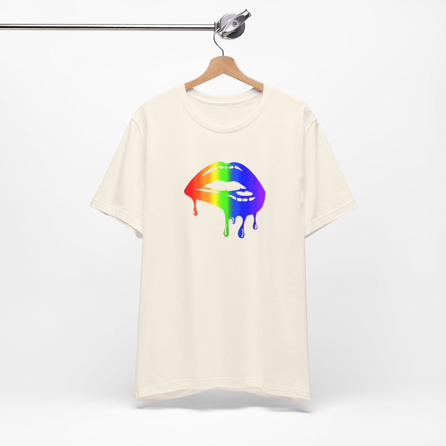 Pride lips Unisex Jersey Short Sleeve Tee