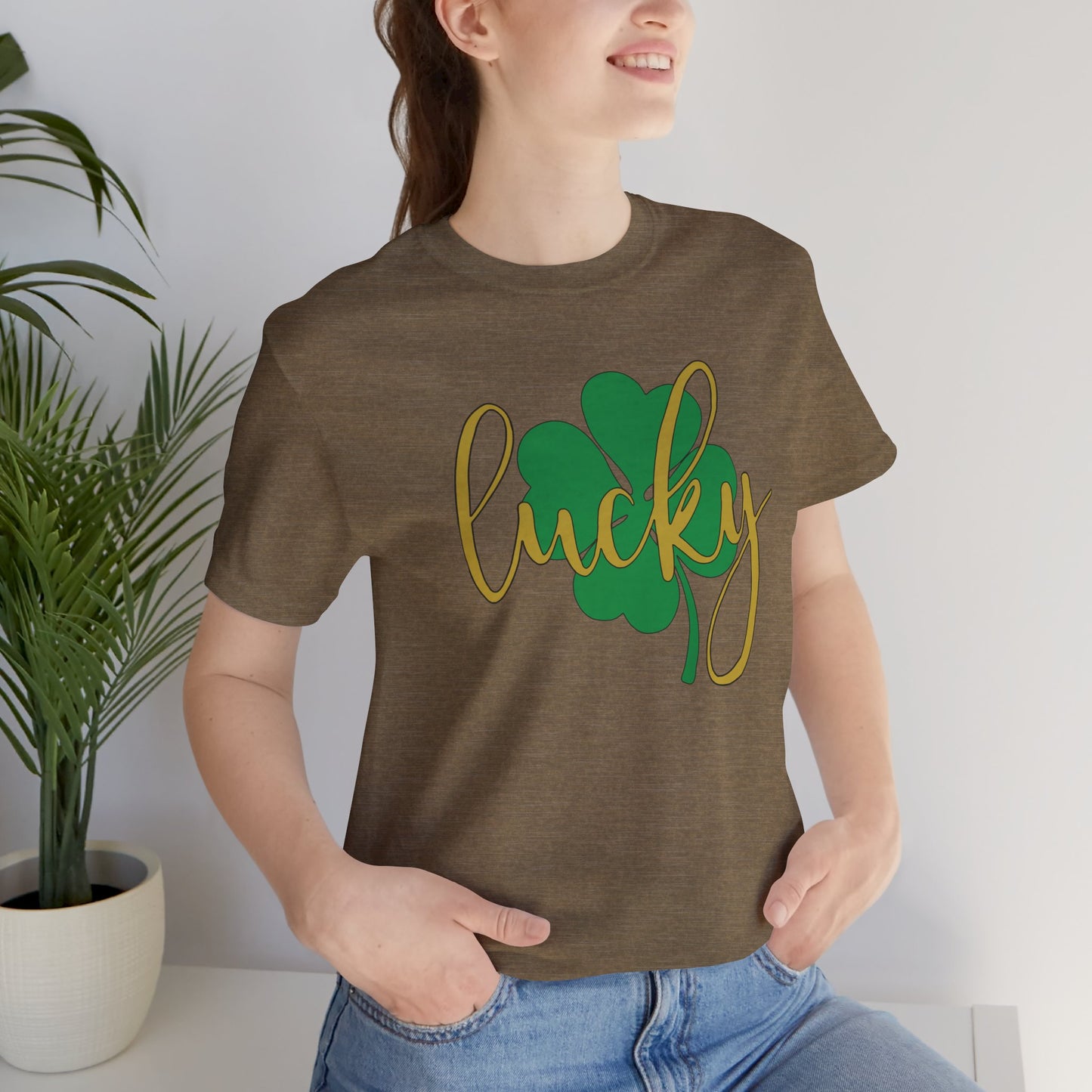 lucky gold Short Sleeve Tee