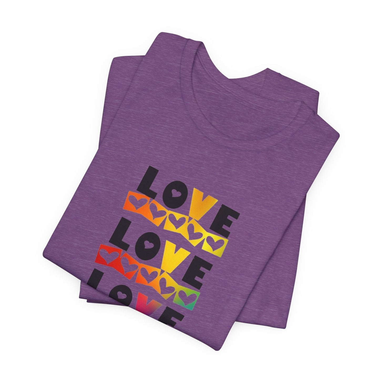Love love love Unisex Jersey Short Sleeve Tee